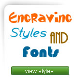 Engraving Styles and Fonts
