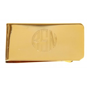 24K Gold Plated Money Clip